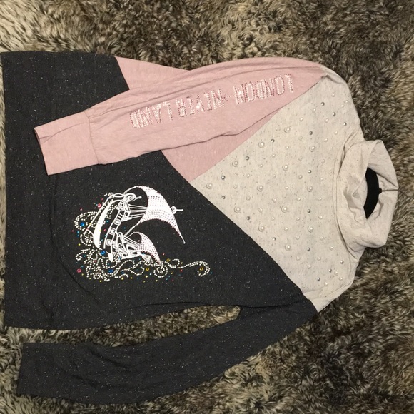 Authentic Disney Parks Neverland Sequined Sweater - Picture 1 of 5